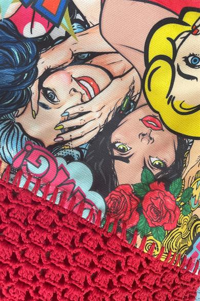 Fashion Girls Handmade Cotton Bag