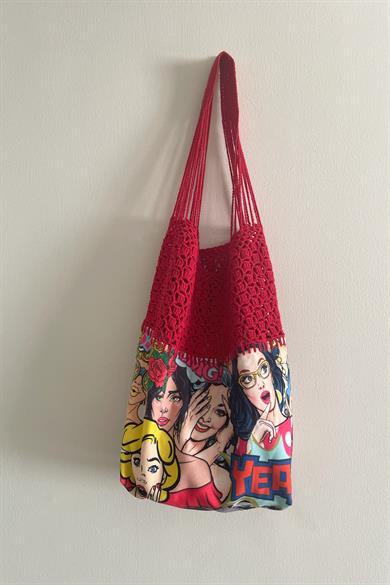Fashion Girls Handmade Cotton Bag