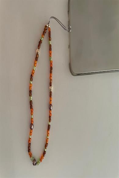 Handmade Colourful Chain Phone Strap