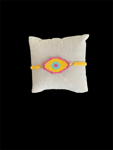 Handmade Miyuki Bracelet Evil Eye Protection 