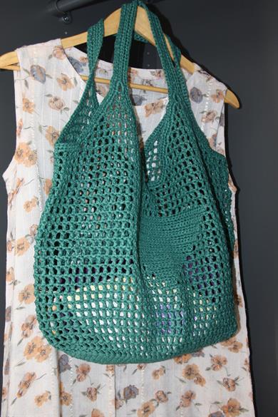 Handmade Raffia Tote Bag