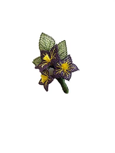 Lilium Bouquet Handmade Brooch
