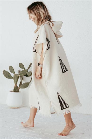 Natural Cotton Surfor Pancho Pyramid Design