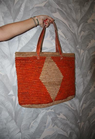 Organic Diamond Pattern Tote Bag
