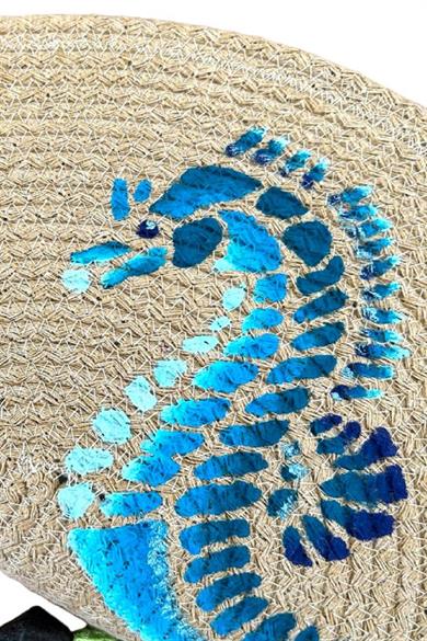 Soulmates Seahorse Handmade Clutch