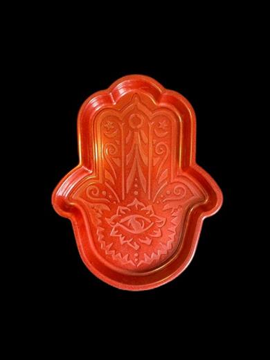 Hamsa Tray, Handmade Epoxy