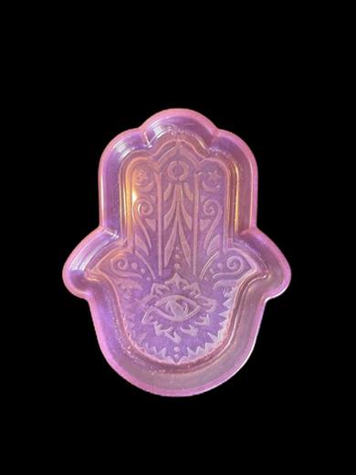 Hamsa Tray, Handmade Epoxy