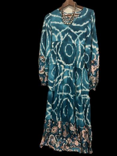 Women Cotton Ocean Freshness Dress