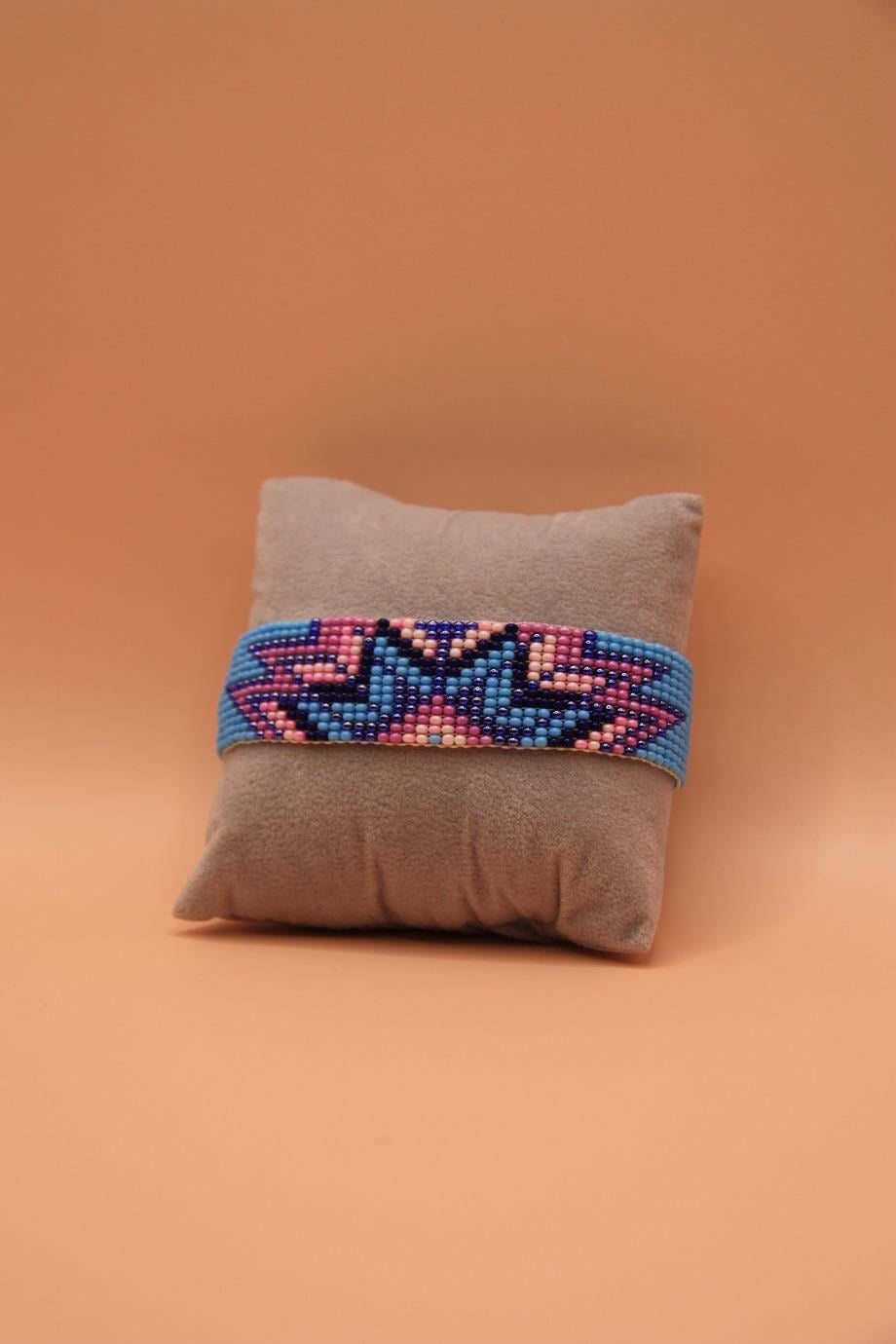 A Blue Star on Your Wrist Handmade Miyuki Bracelet