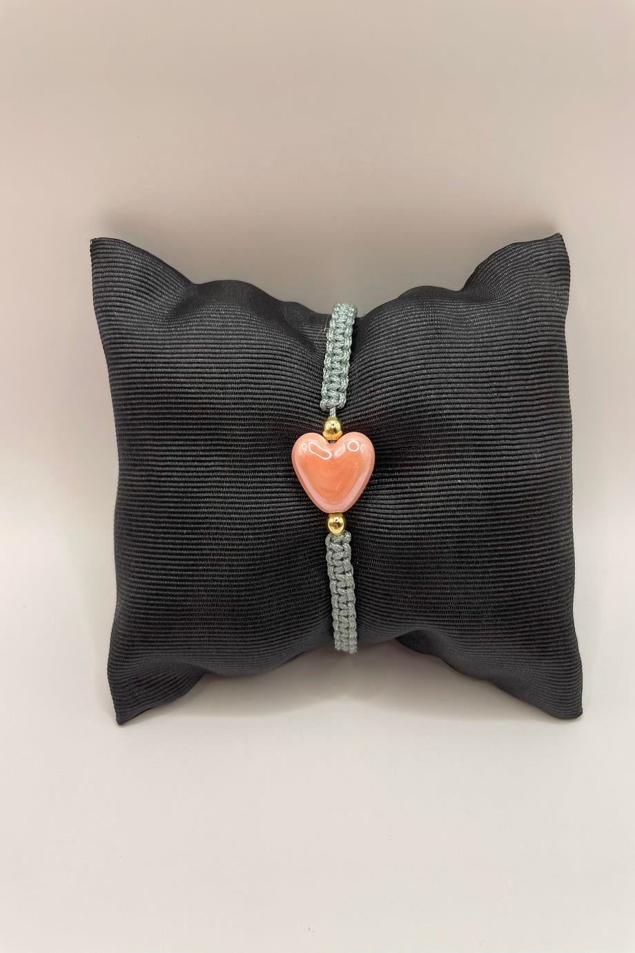 Pink Heart Bracelet Perfect Gift for Her