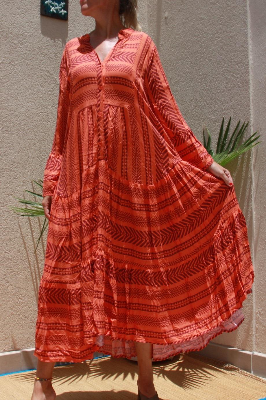 Women Boho Style Maxi Dress