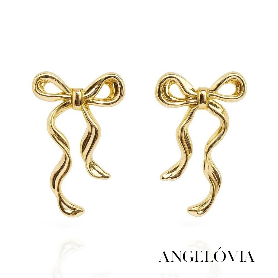 FİYONK MODEL GOLD ÇELİK KÜPE