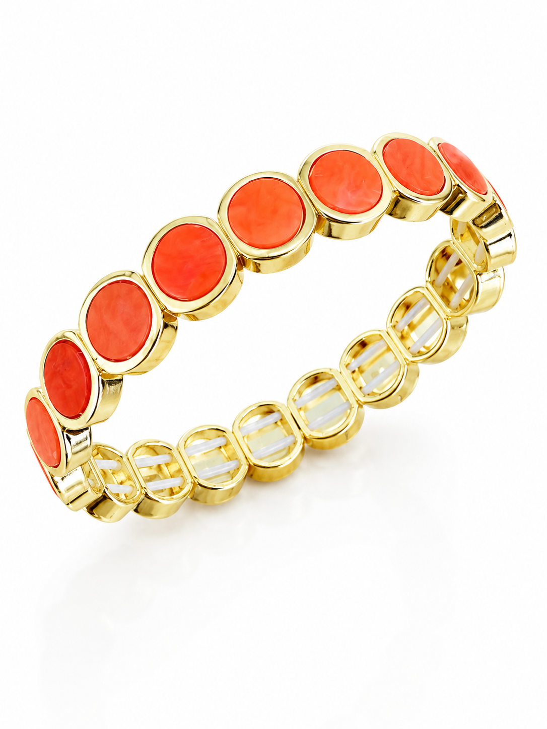 14K Gold Mercan Taşlı Bileklik 