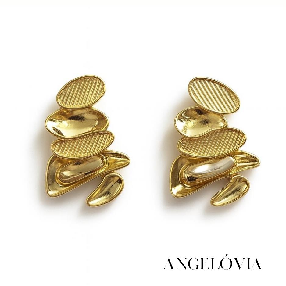 MODERN TASARIM ÇELİK KÜPE