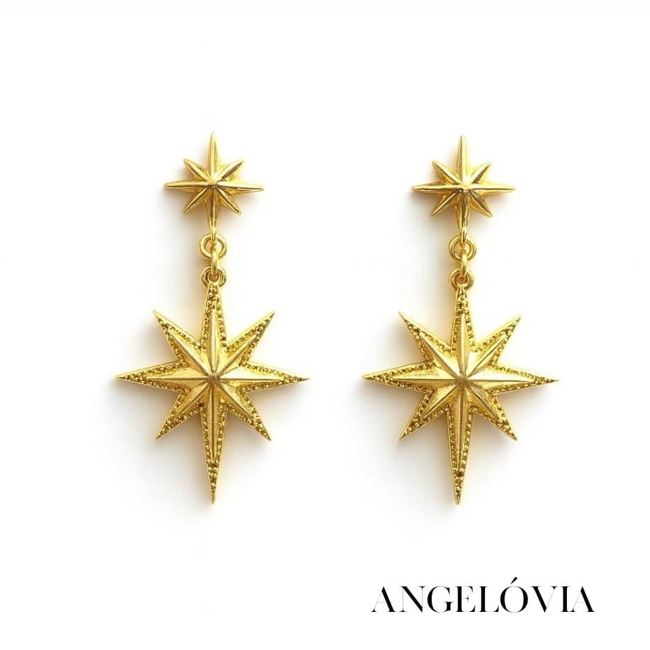 YILDIZ FORMLU ÇELİK KÜPE