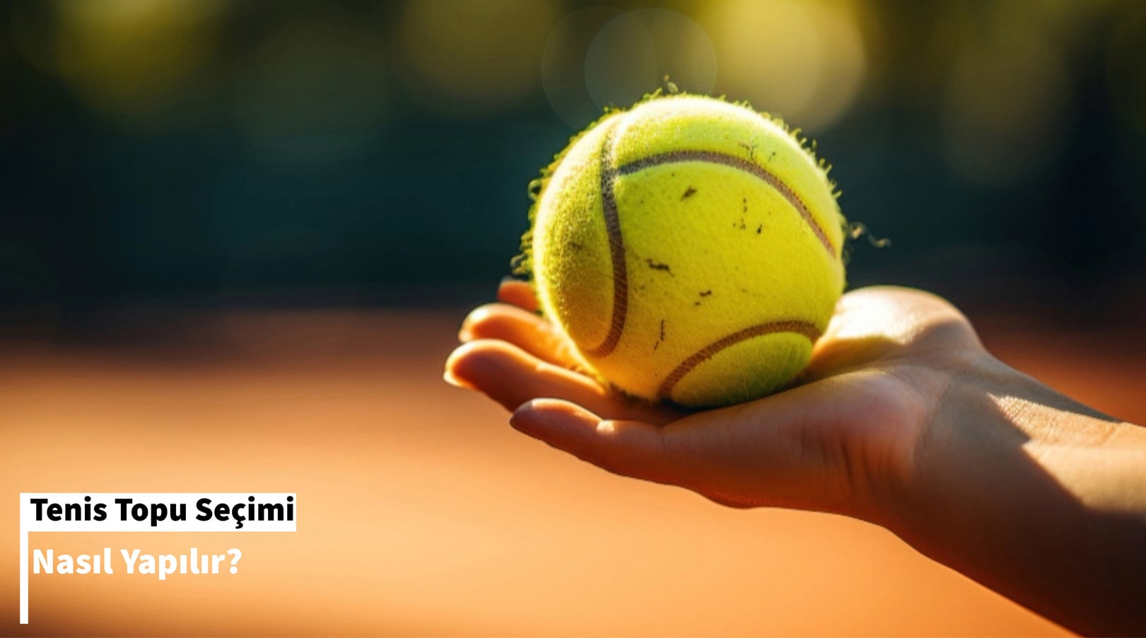 tenis topu nedir