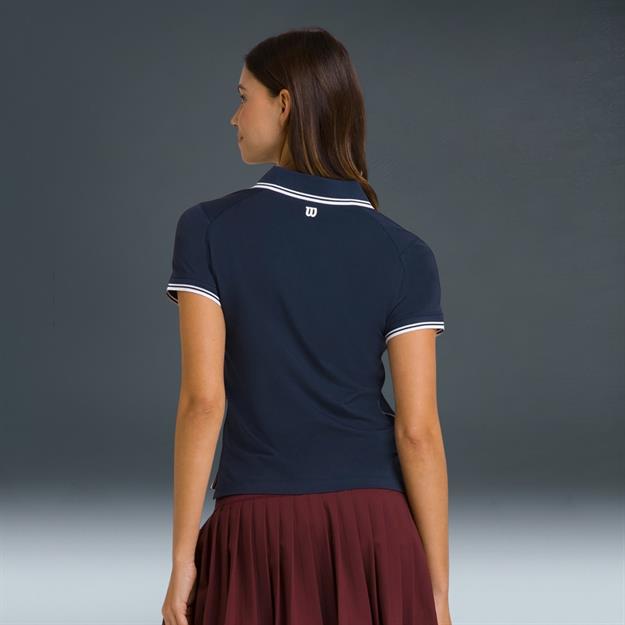  Wilson Club Kadın Polo Tişört Lacivert