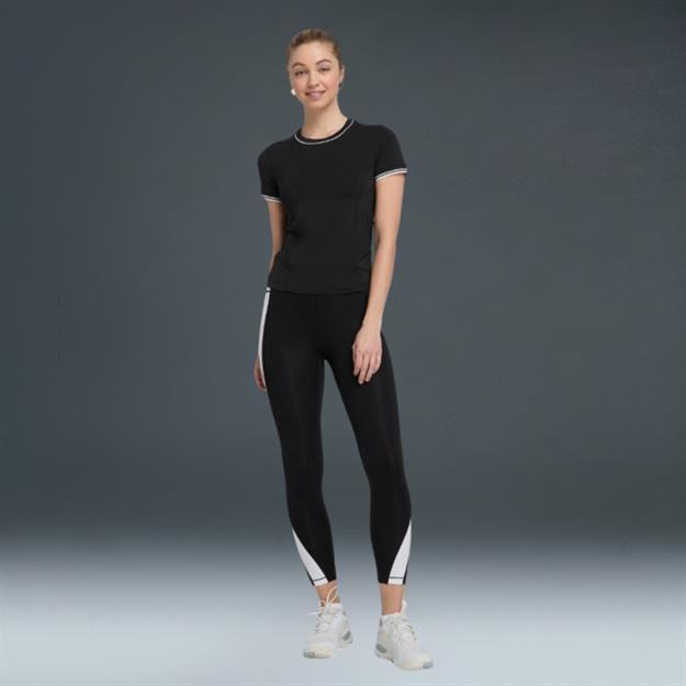  Wilson Team Seamless Siyah Kadın Tişört