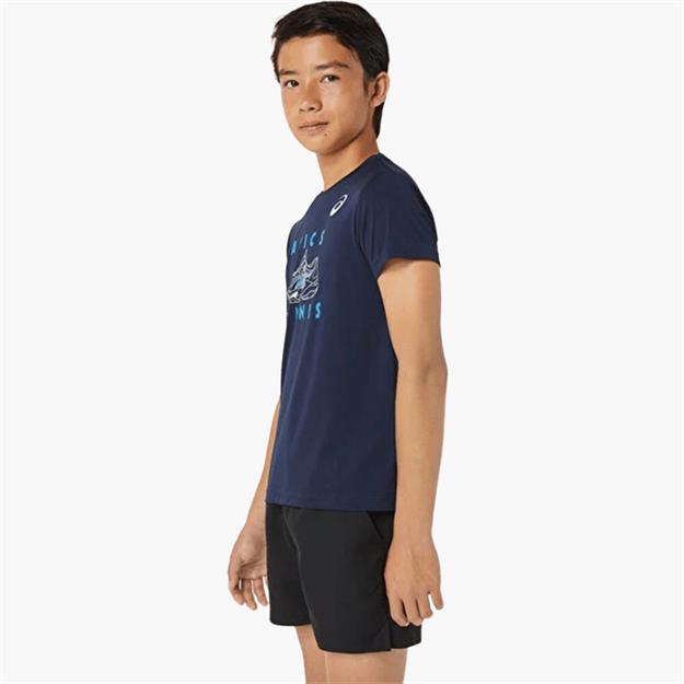 Asics Boys Tennis Graphic SS