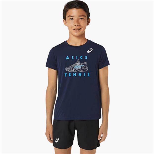 Asics Boys Tennis Graphic SS