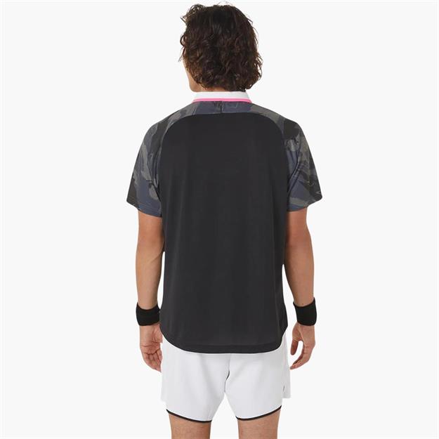 Asics Men Court Graphic Polo T-Shirt