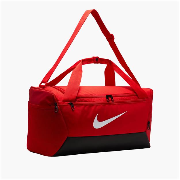 Nike Brasilia 9.5 Training Duffel (Small-41L) Unisex Spor Çantası - Kırmızı