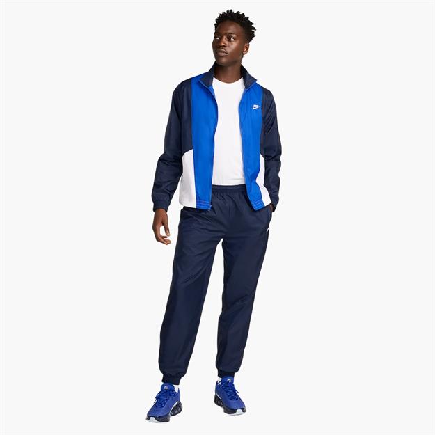 Nike Club Dokuma Lacivert Eşofman Takım