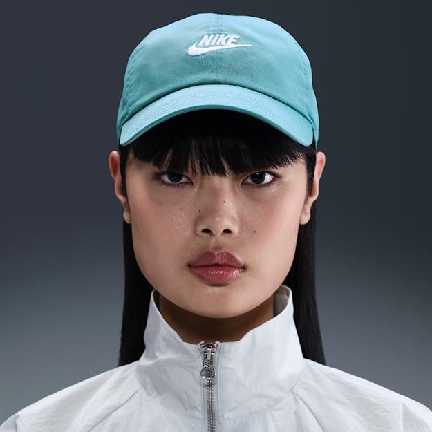 Nike Club Futura Yıkanmış Şapka - Turkuaz
