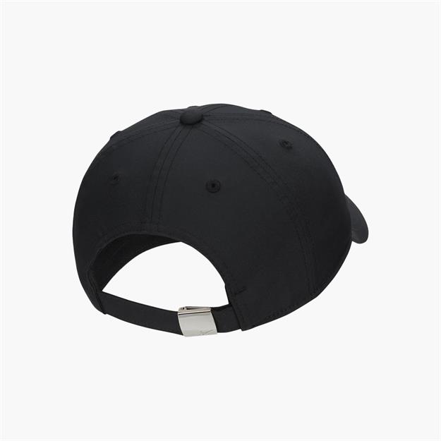 Nike Dri-FIT Club Yumuşak Metal Swoosh Çocuk Şapkası - Siyah 