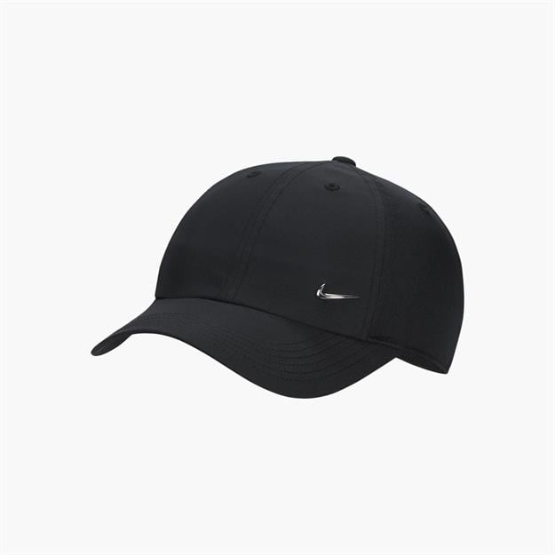 Nike Dri-FIT Club Yumuşak Metal Swoosh Çocuk Şapkası - Siyah 