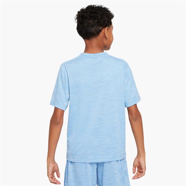 Nike Dri-FIT Multi Genç Çocuk Tişört - Açık Mavi
