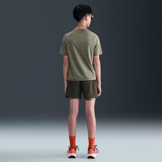 Nike Dri-FIT Multi Genç Çocuk Tişört - Açık Yeşil