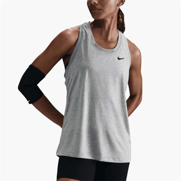 Nike Dri-FIT Racerback Spor Atlet - Koyu Gri