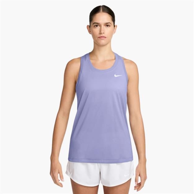 Nike Dri-FIT Racerback Spor Atlet - Lila