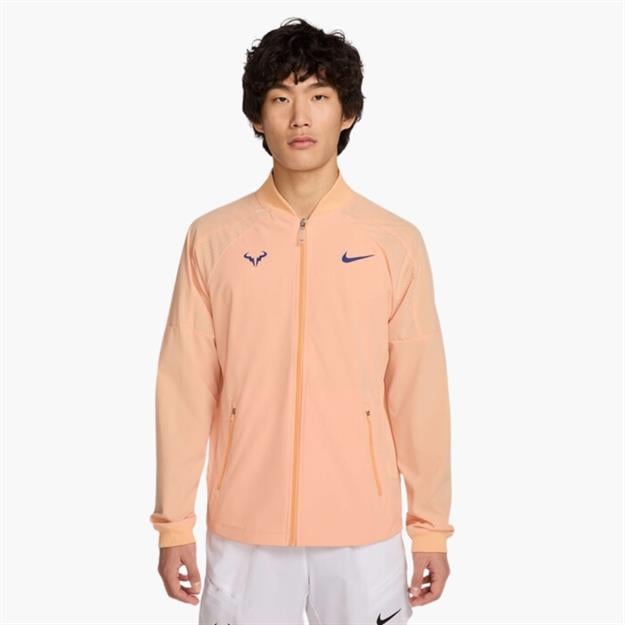 Nike Dri-FIT Rafa Erkek Tenis Ceketi - Somon