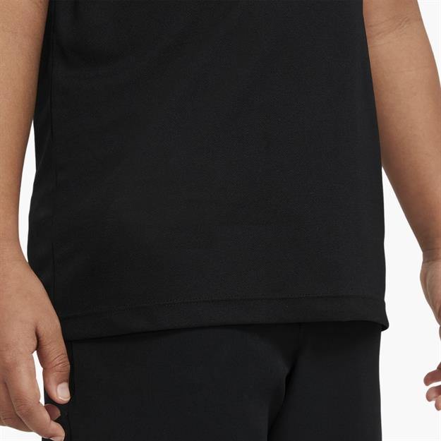 Nike Dri-FIT Victory Genç Çocuk Golf Polo Yaka T-Shirt - Siyah