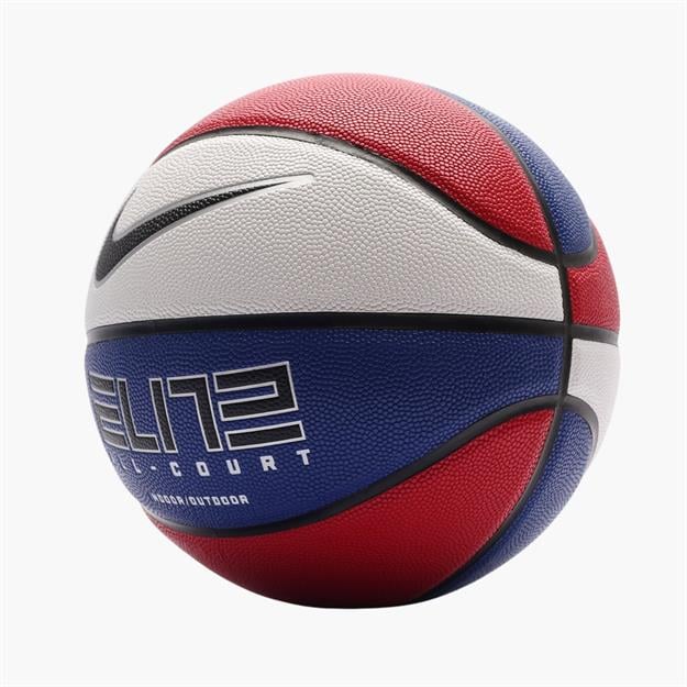 Nike Elite All Court 8P 2.0 Deflated Basketbol Topu No:7 - Kırmızı/Mavi