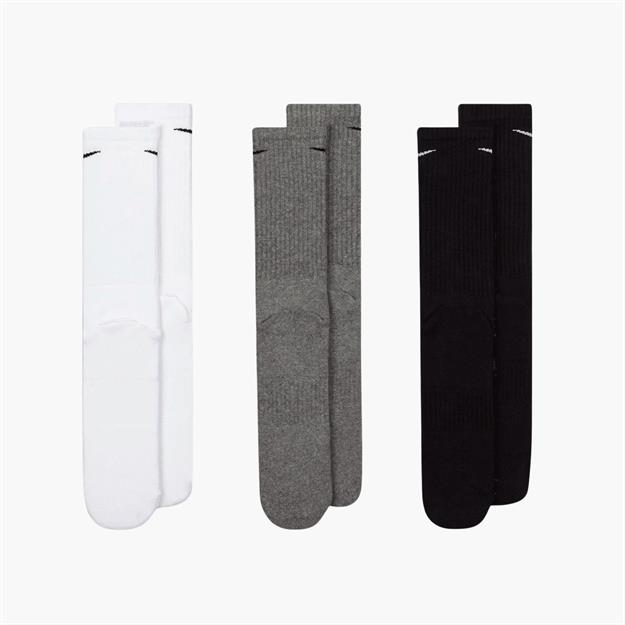 Nike Everyday Cushioned Crew Antrenman Çorap 3lü