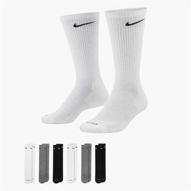 Nike Everyday Plus Cushion Crew Unisex 6lı Çorap
