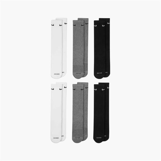 Nike Everyday Plus Cushion Crew Unisex 6lı Çorap