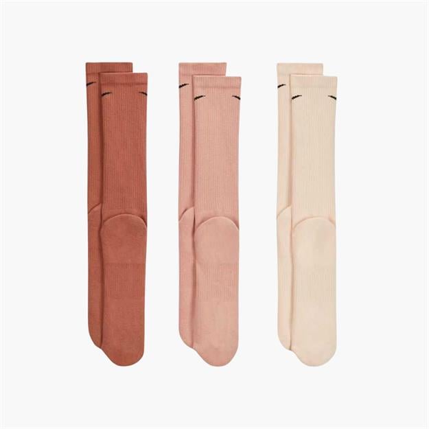 Nike Everyday Plus Cushioned Crew Antrenman Çorabı 3lü