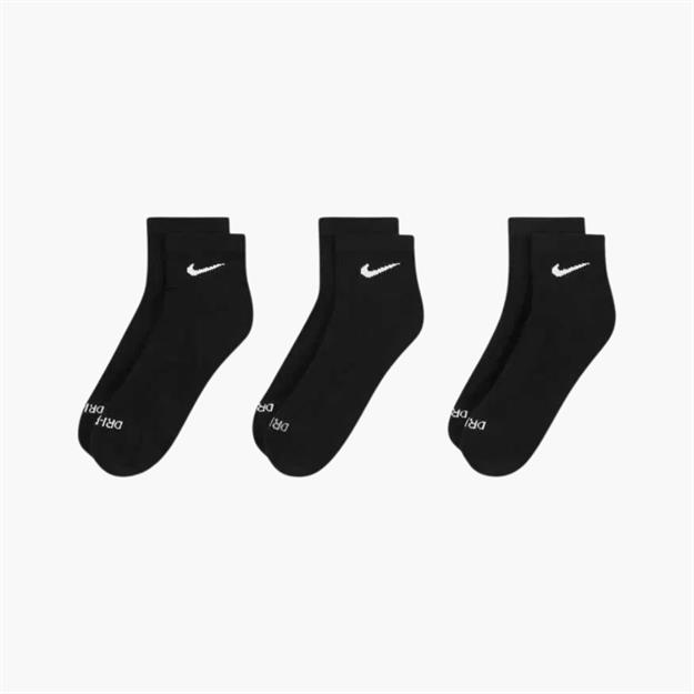 Nike Everyday Plus Yastıklı Antrenman Çorabı 3lü