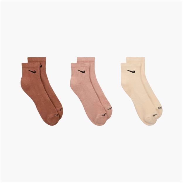 Nike Everyday Plus Yastıklı Antrenman Çorabı 3lü