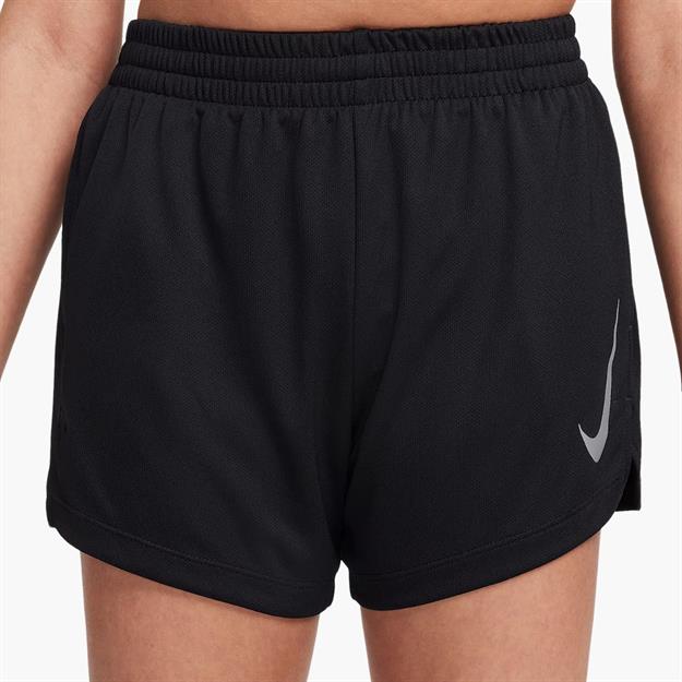 Nike Multi Dri-FIT Genç Çocuk Antrenman Şortu - Siyah