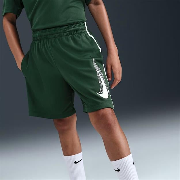 Nike Multi Dri-FIT Genç Çocuk Şortu - Koyu Yeşil