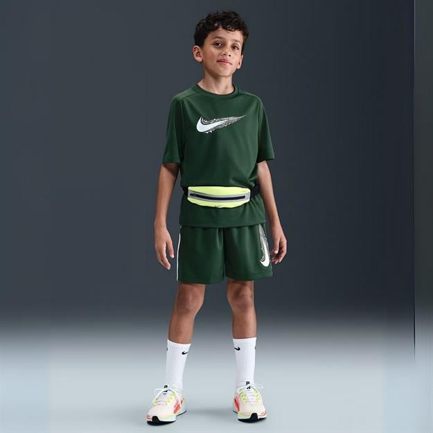 Nike Multi Dri-FIT Genç Çocuk Şortu - Koyu Yeşil