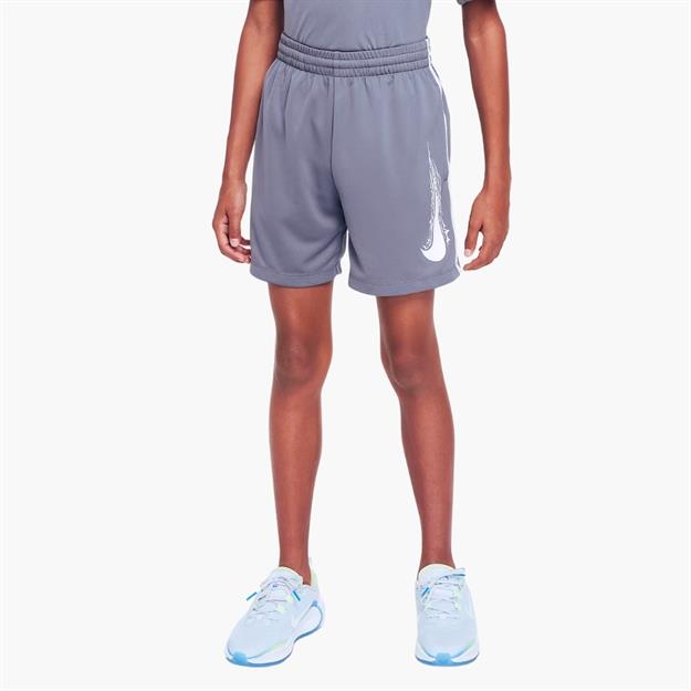 Nike Multi Dri-FIT Genç Çocuk Şortu - Duman Mavi