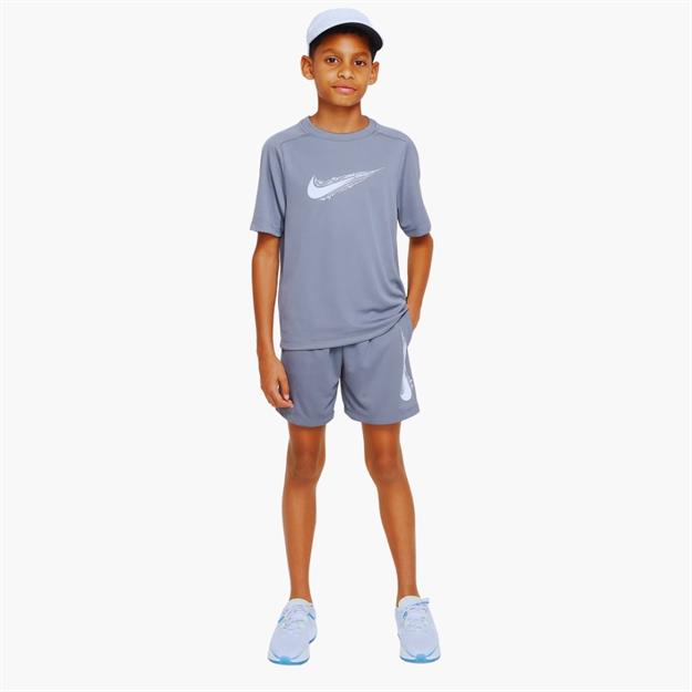 Nike Multi Dri-FIT Genç Çocuk T-Shirt - Açık Mavi