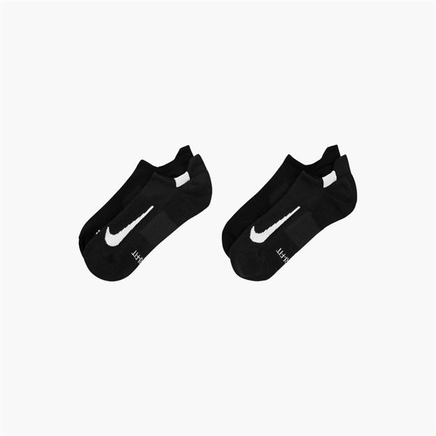 Nike Multiplier Running No-Show Unisex 2li Çorap