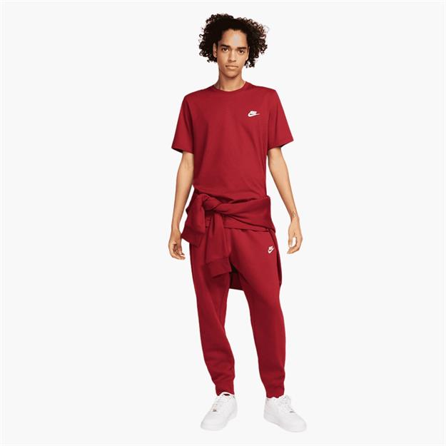 Nike Nsw Club Günlük Stil Tişört - Kırmızı